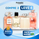 4 Perfumes Femininos TESTER (100ml) -  Coco Mademoiselle | Libre Yves Saint Laurent | Chloé Signature | Lâncome Idôle (5 Anos Armazém do Perfume)